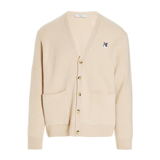 메종키츠네 (MAISON KITSUNE) 23SS 폭스 패치 릴렉스핏 가디건 JM00518KT1006 P220