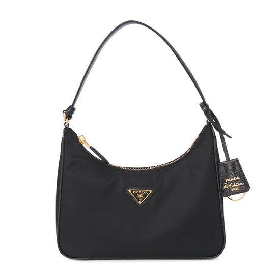 프라다 (PRADA) 리에디션 2005 리나일론 미니 숄더백 블랙