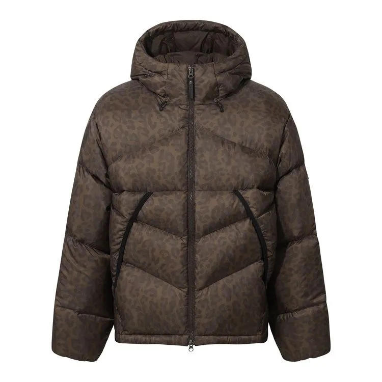 하이드로겐 (HYDROGEN) 패턴 다운 자켓 BROWN (H11E4JD208-BR)