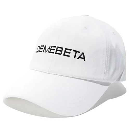 드메베타 (DEMEBETA) BAGIC LOGO CAP WHITE/BLACK
