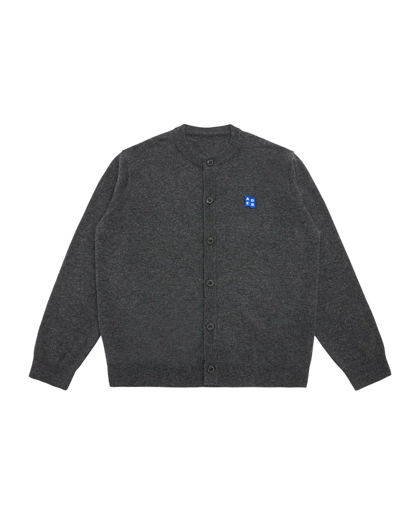 아더에러 (ADER ERROR) Sig; BL Tag cardigan 02 Charcoal