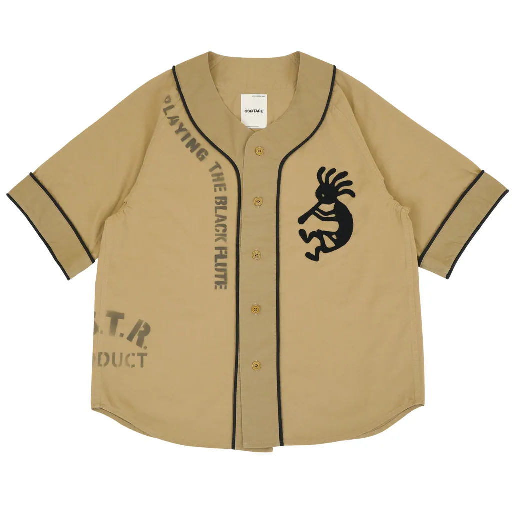 오시타레 (OSCITARE) KOKOPELLI HALF SHIRT_BEIGE