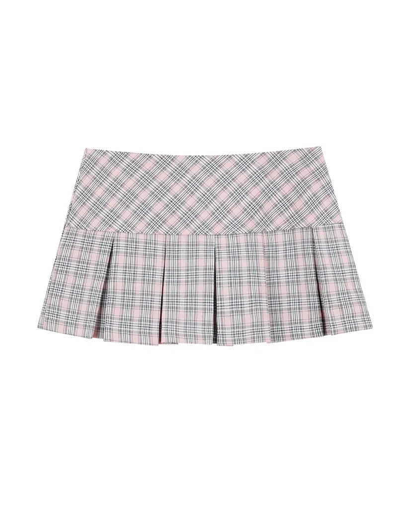 데이니 (DAYNEE) Candy Pleats Skirt (Pink)