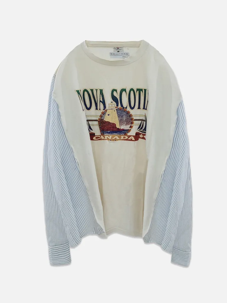 올리언스 스토어 (ORLEANS STORE) Orleans re work destroyed shirts (NOVA SCOTIA)