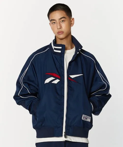 리복 (REEBOK) 벡터 스타디움 바시티 자켓 - 네이비