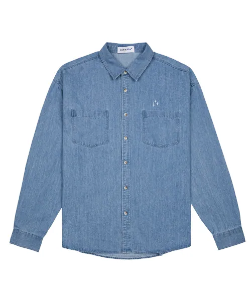 NEB light denim shirts