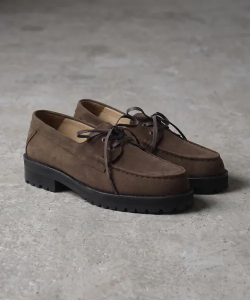 [비브람] 스탠다드 캐주얼솔 보트슈즈 5099 [DARK BROWN SUEDE]
