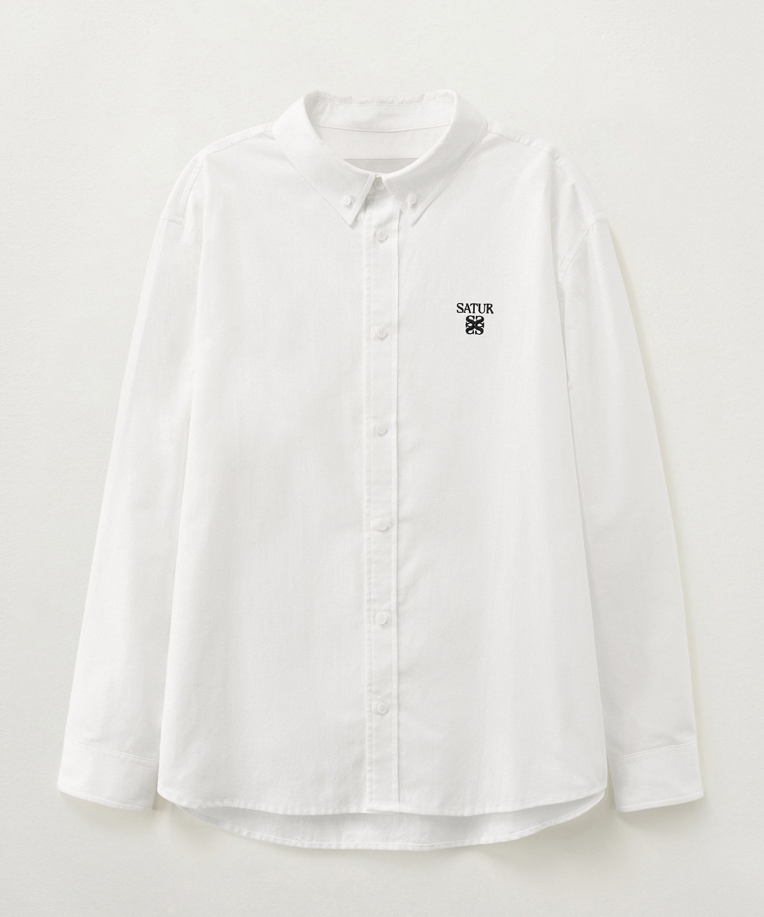 세터 (SATUR) 로렌 옥스포드 셔츠 화이트 (SA261MSH03WHT0)