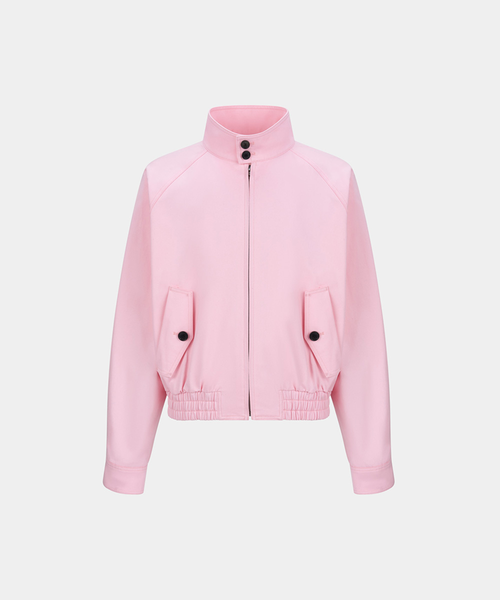 노이스 (NOICE) HARRINGTON ENGLISH BLOUSON - PINK (NUA6SWO03PK)
