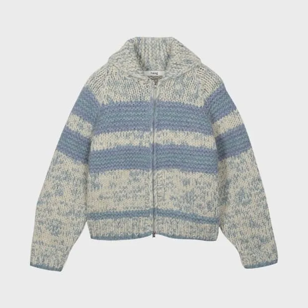 헤이그 (HAAG) a hand-made cowichan blue