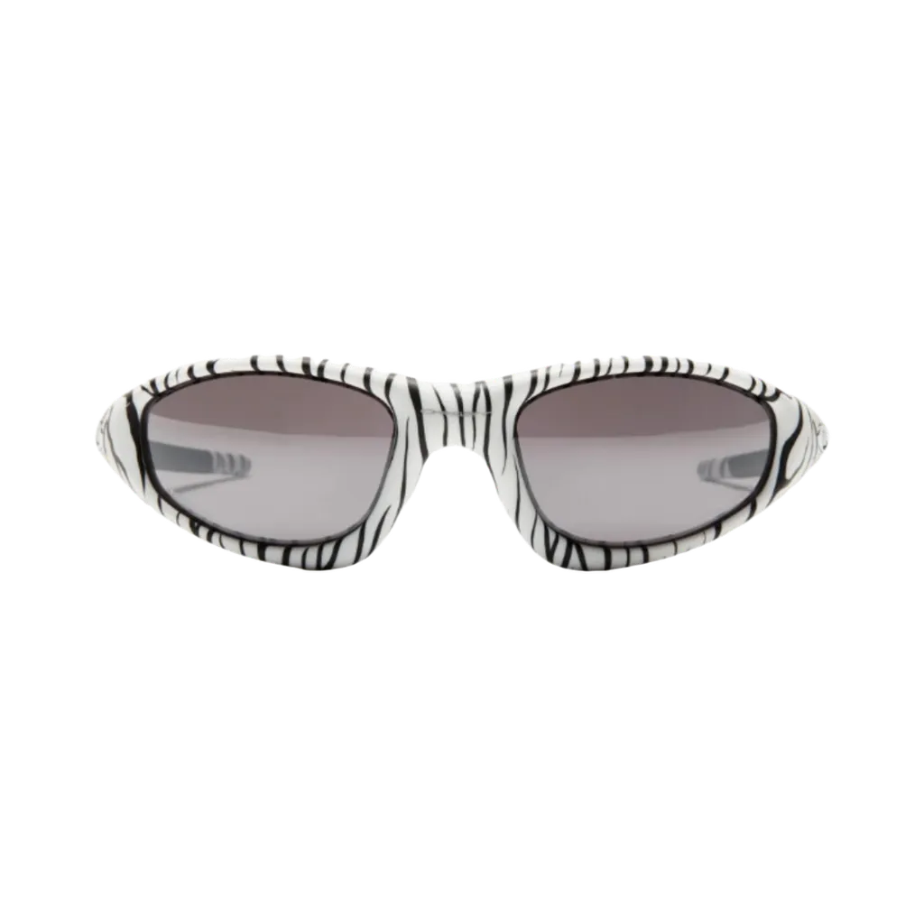 오클리 (OAKLEY) x 언디피티드 MUZM 스트레이트 자켓 99 화이트 벵갈 프리즘 블랙 이리듐 (OO9505-3465)