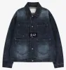 언지미크 (UNGIMMICK) Mulity Pocket Denim Jacket - Deep Blue