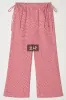 히어리 (HEEARI) Posy Ribbon Lounge Pants Red Check