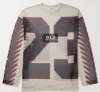 드리스 반 노튼 (Dries Van Noten) Oversized Printed Mesh T-Shirt
