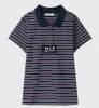 문선 (MOONSUN) Stripe Baby PK Shirt / Navy