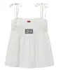 데이지신드롬 (DAISY SYNDROME) CAMISOLE SHIRRING BLOUSE white