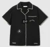 탭루덴스 (TABB LUDENS) Ludens Open Collar Shirt Black