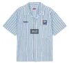 하이타이드 프랭키 (HIGH TIDE FRANKIE) SABOTAGE STRIPE SHIRT BLUE
