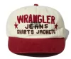 랭글러 (WRANGLER) Star Original Lettering Cap Red