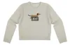 블레티 (VLETI) Wool 100% Puppy Slim Fit Intarsia Round Knit (Salted cream)