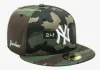 뉴에라 (NEW ERA) MLB 뉴욕 양키스 베이직 사이즈캡 우드랜드 카모