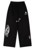 파세 (FASSE) BOOMERANG LOGO SWEATPANTS - BLACK