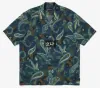디스이즈네버댓 (thisisneverthat) Weird Paisley S/S Shirt Navy