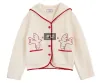 뮈뮈에르 (MUEMUER) Bird Embroidery Ciel Cadigan MU2599CD902M IVORY