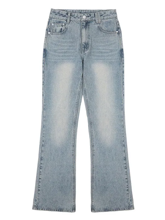 Signature Low Rise Semi Flared Jeans DCWPT003LBlueB