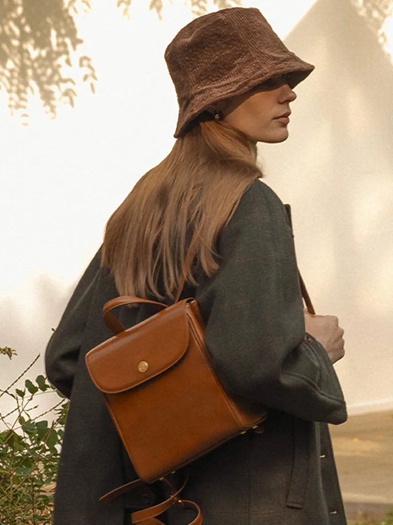 틸아이다이 (TILL I DIE) Adeline classic backpack (Camel)