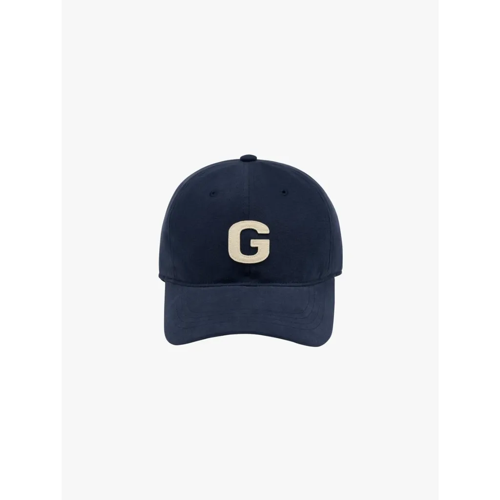골스튜디오 (GOALSTUDIO) G LOGO PEACHSKIN CAP NAVY