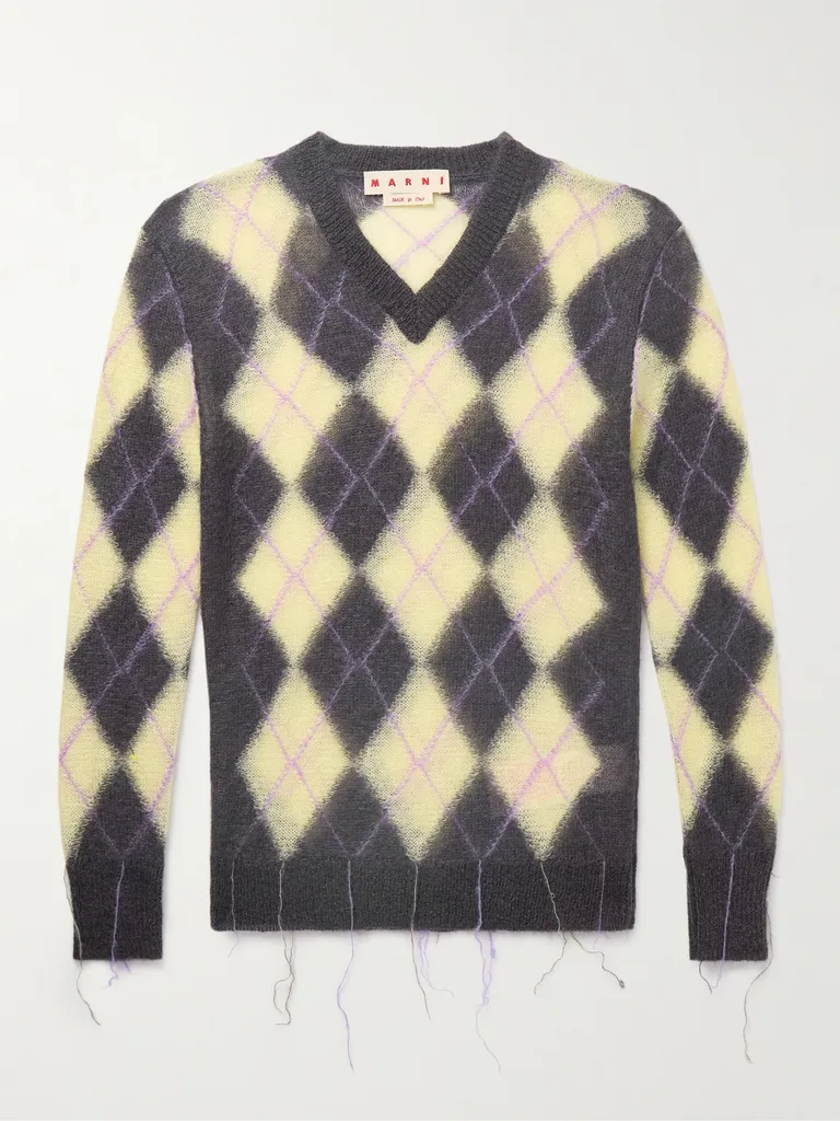 마르니 (MARNI) 남성 니트 웨어 CVMG0128Q0 UFU175ARY06