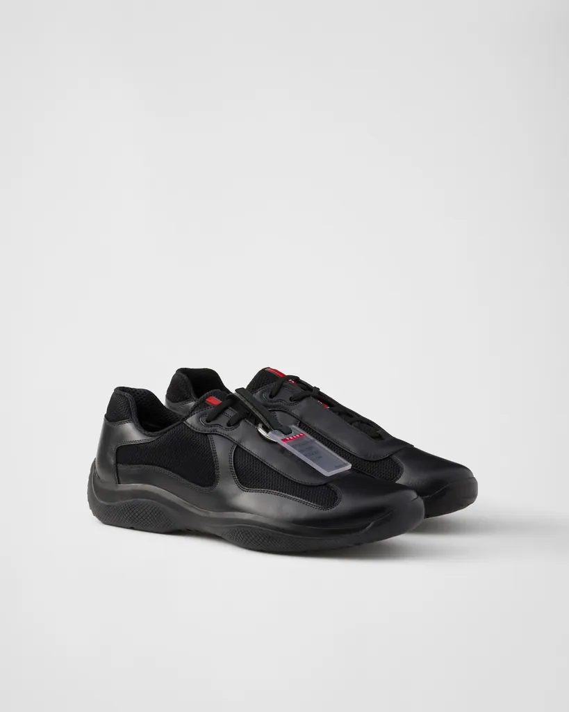 프라다 (PRADA) 아메리카스 컵 오리지널 스니커즈 블랙 (PS0906_5RU_F0002)