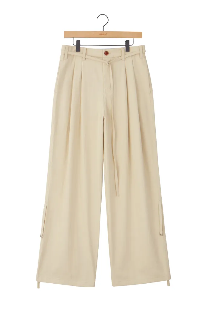 노앙 (NOHANT) UNISEX TWO TUCK CHINO PANTS