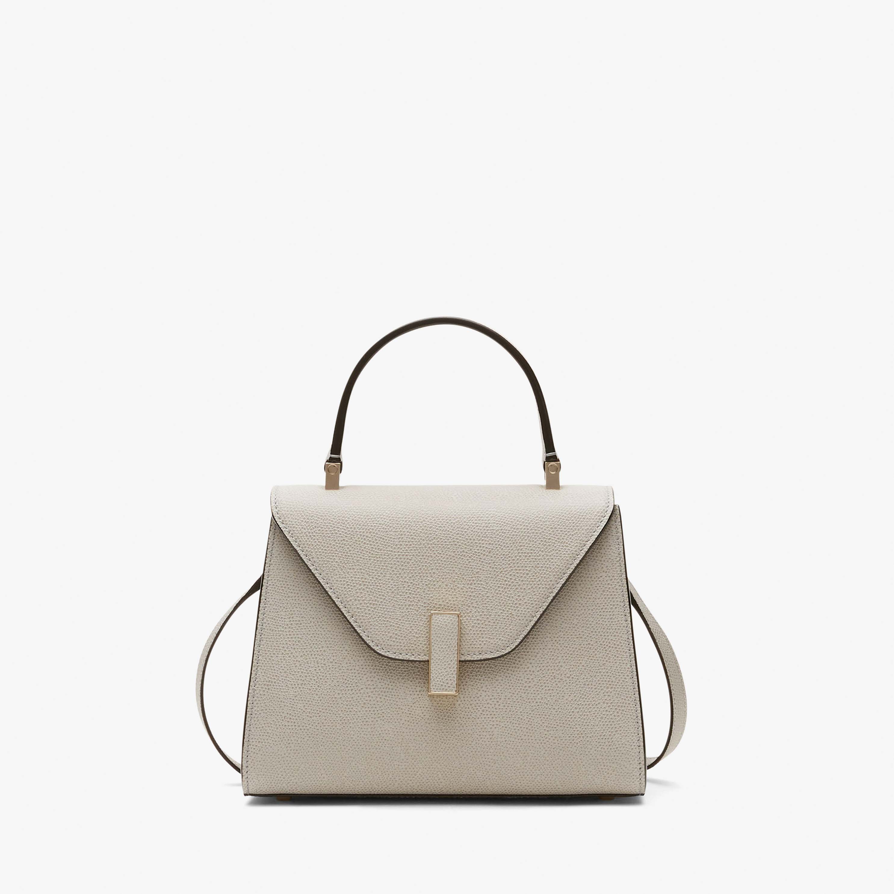 발렉스트라 (Valextra) Iside Top handle mini bag - Ash Grey